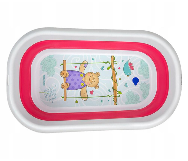 MILLY MALLY Wanienka składana Aqua Pink - 1038976 - zdjęcie 3